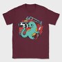 Firefighter Dinosaur, Tricou Barbati (Unisex)