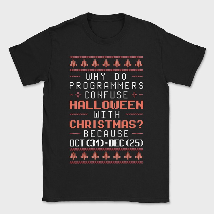 Programmer Halloween, Tricou Barbati (Unisex)