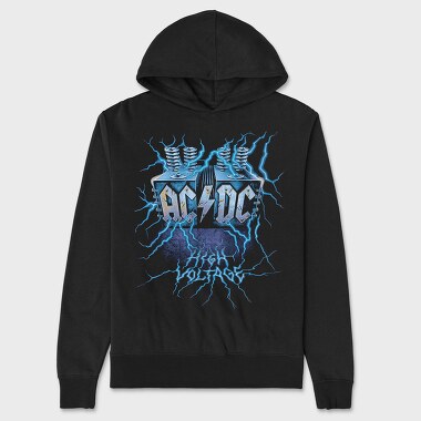 ACDC 2, Hanorac Oversize Barbati (Unisex)