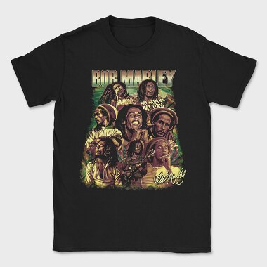 Bob Marley 4, Tricou Barbati (Unisex)