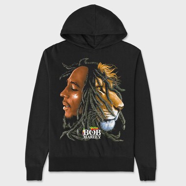 Bob Marley 5, Hanorac Oversize Barbati (Unisex)