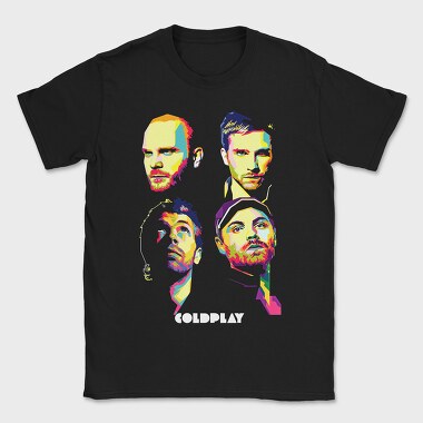 Coldplay 2, Tricou Barbati (Unisex)