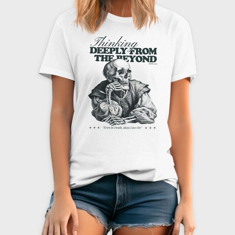Thinking Deeply From the Beyond, Tricou Barbati (Unisex)