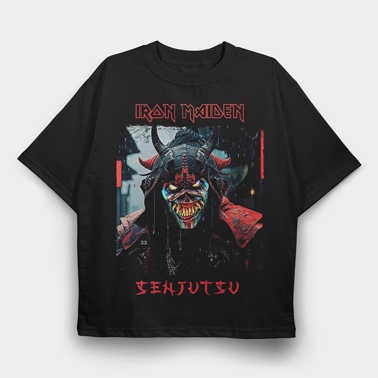 Iron Maiden 5, Tricou Oversize Barbati (Unisex)