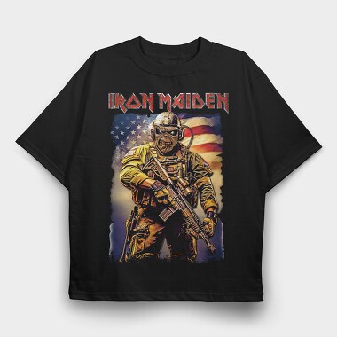 Iron Maiden 6, Tricou Oversize Barbati (Unisex)