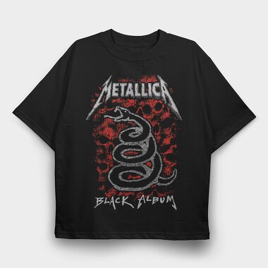 Metallica 8, Tricou Oversize Barbati (Unisex)