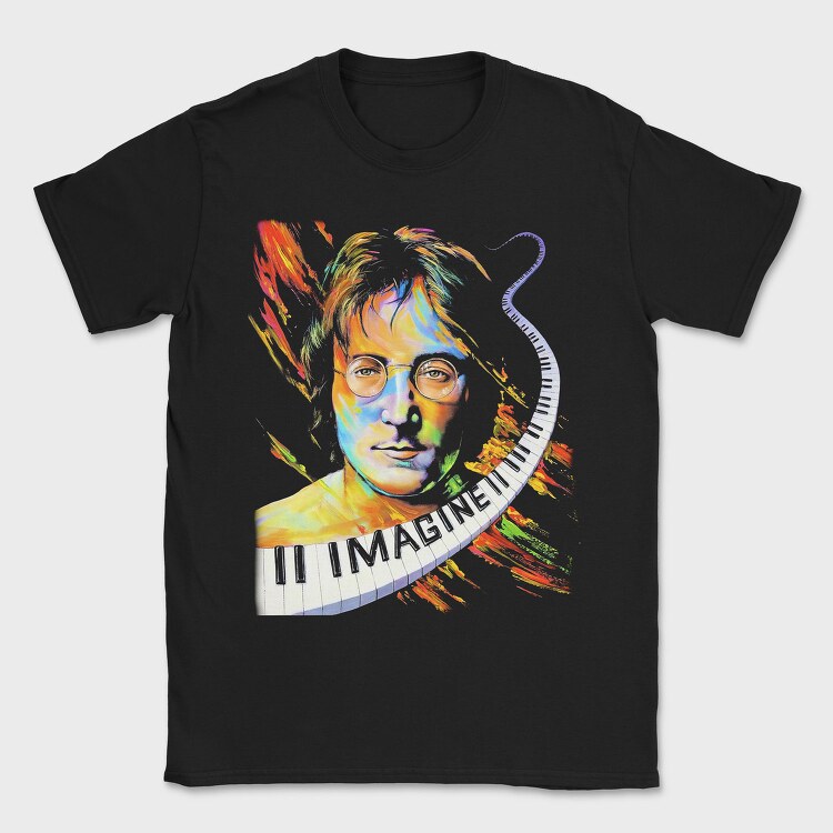 John Lennon, Tricou Barbati (Unisex)