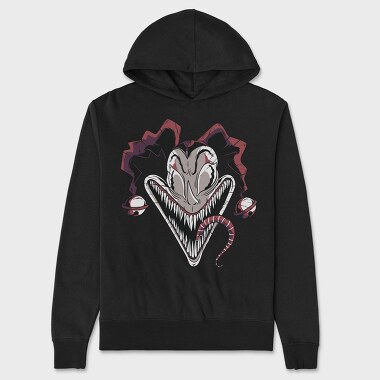 Monster Clown, Hanorac Oversize Barbati (Unisex)