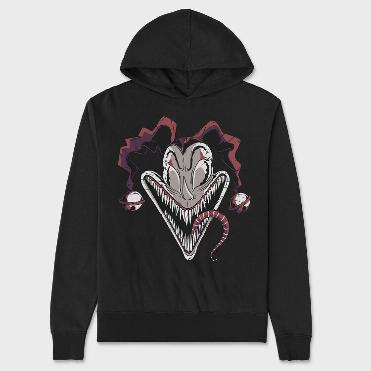Monster Clown, Hanorac Oversize Barbati (Unisex)