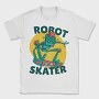 Robot Skater, Tricou Barbati (Unisex)