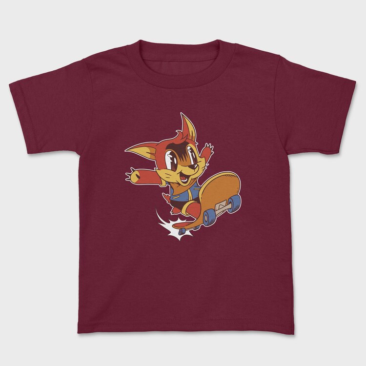Cartoon Skate, Tricou Copii