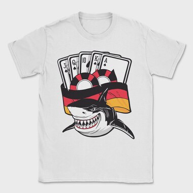 Poker Shark, Tricou Barbati (Unisex)