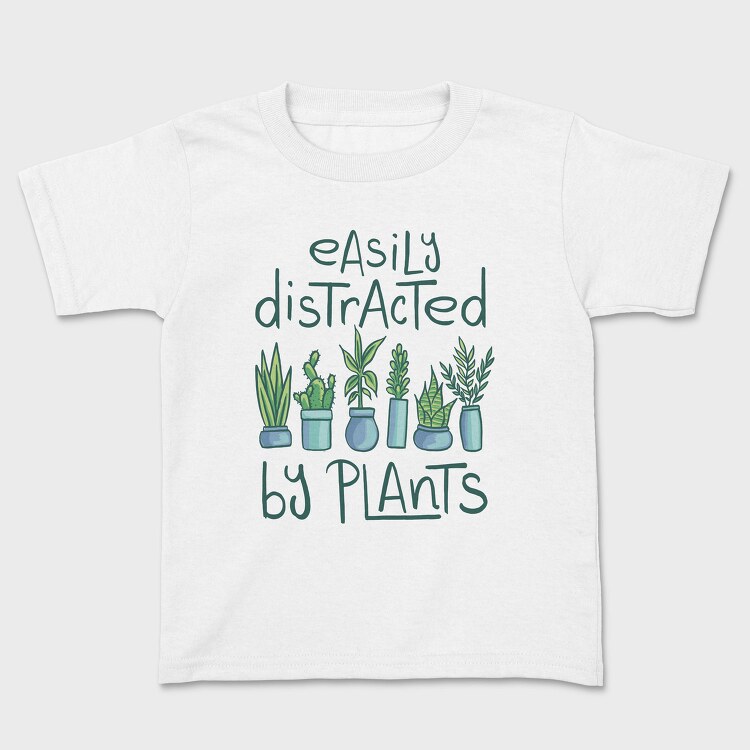 Easily Distracted by Plants, Tricou Copii