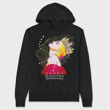 Queen Madonna, Hanorac Oversize Barbati (Unisex)
