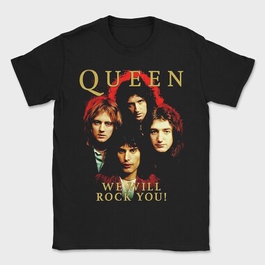 Queen, Tricou Barbati (Unisex)