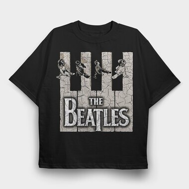 The Beatles 2, Tricou Oversize Barbati (Unisex)