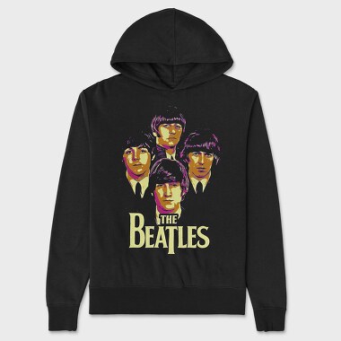 The Beatles 3, Hanorac Oversize Barbati (Unisex)
