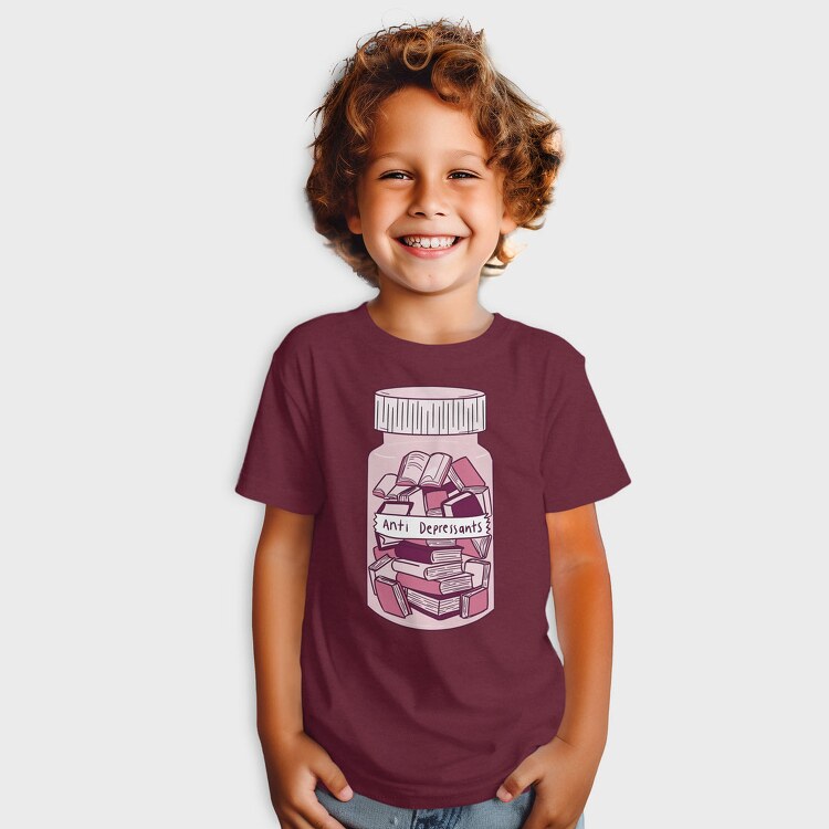 Anti Depressants Books, Tricou Copii