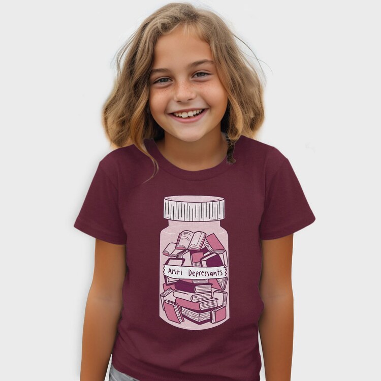 Anti Depressants Books, Tricou Copii