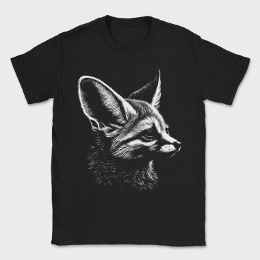 Attentive Fennec Fox, Tricou Barbati (Unisex)