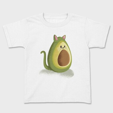 Avocado Cat Avocato, Tricou Copii