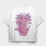 Axolotl Gamer Gaming, Tricou Oversize Barbati (Unisex)