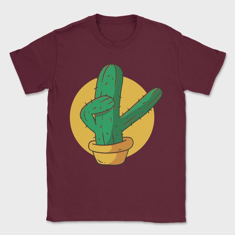 Dabbing Cactus, Tricou Barbati (Unisex)
