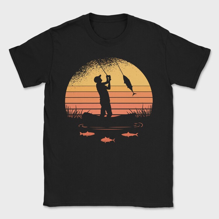Fisherman, Tricou Barbati (Unisex)