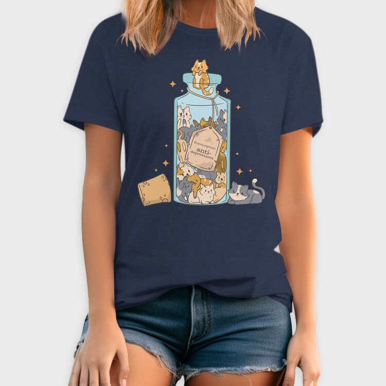 Antidepressants Cats, Tricou Barbati (Unisex)