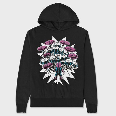 Baby Drummer, Hanorac Oversize Barbati (Unisex)