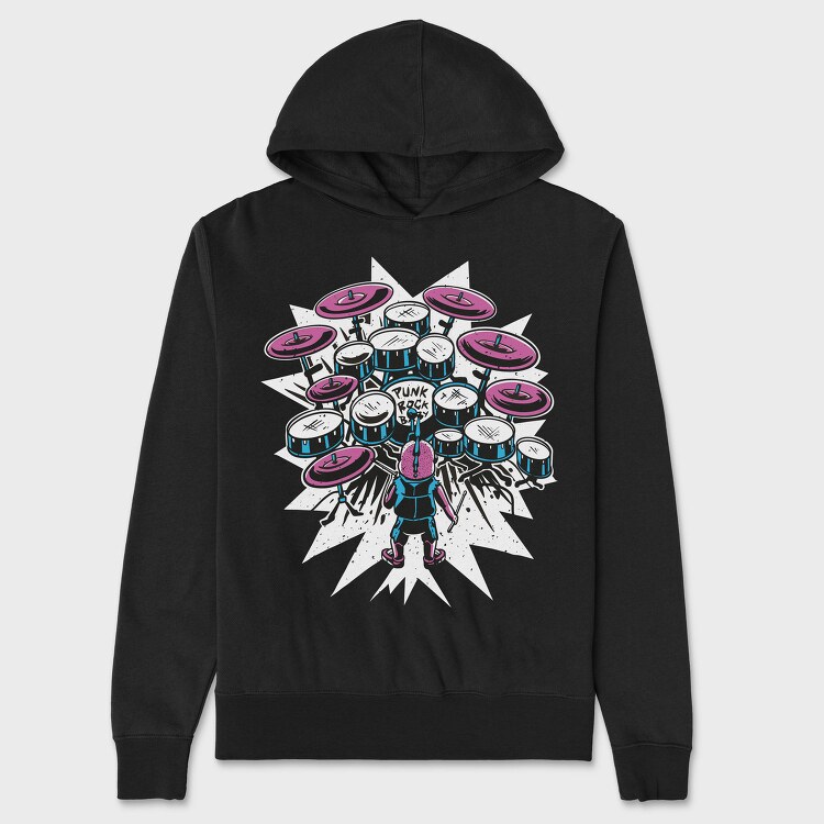 Baby Drummer, Hanorac Oversize Barbati (Unisex)