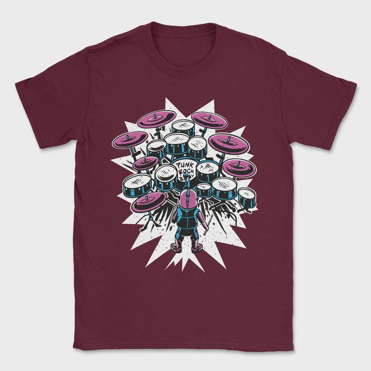 Baby Drummer, Tricou Barbati (Unisex)
