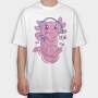 Axolotl Gamer Gaming, Tricou Oversize Barbati (Unisex)