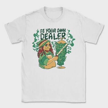 Be Your Own Dealer Cannabis Kebab Doner Kebab Man Weed Bud, Tricou Barbati (Unisex)
