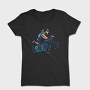 Tricou Femei Imprimat digital direct in tesatura, bumbac premium 100%.