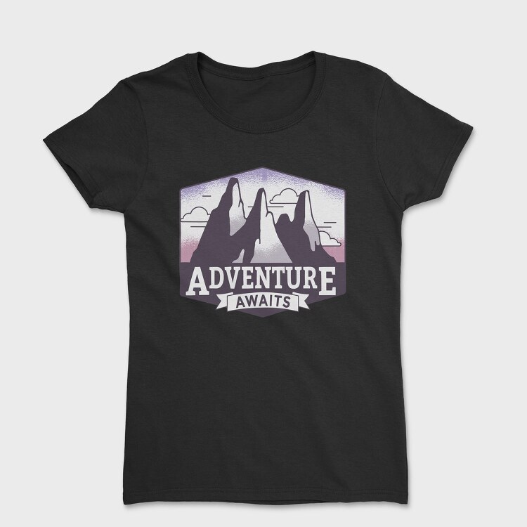 Adventure Awaits, Tricou Femei