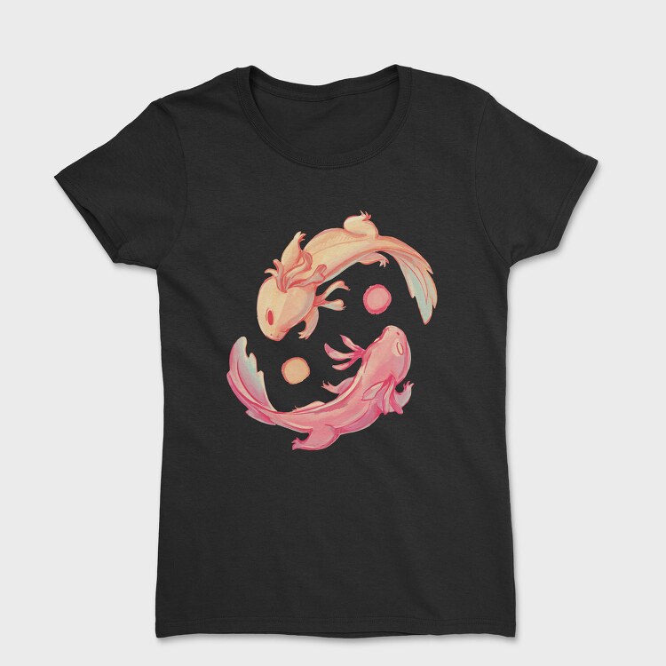 Axolotl Yin Yang, Tricou Femei