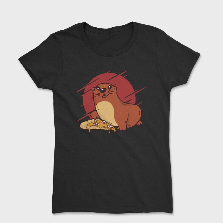 Baby Otter Pizza, Tricou Femei