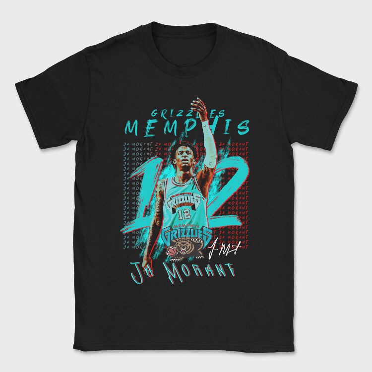 Ja Morant, Tricou Barbati (Unisex)
