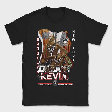 Kevin Durant, Tricou Barbati (Unisex)