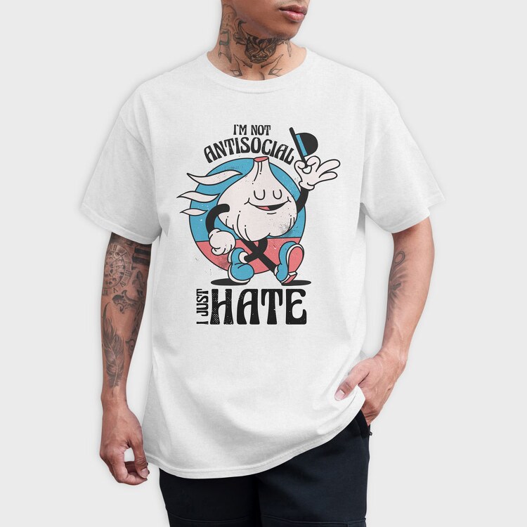 I Just Hate, Tricou Barbati (Unisex)
