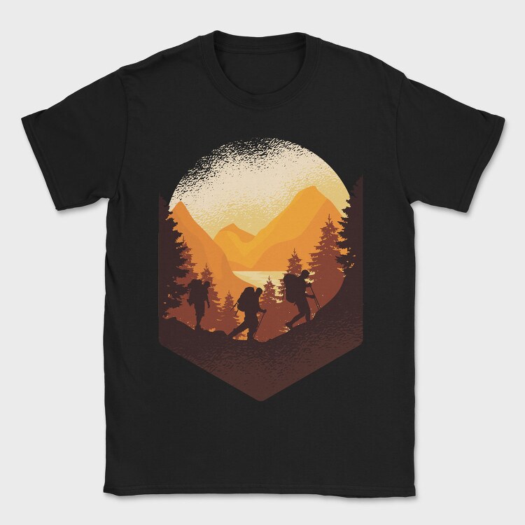 Tricou Barbati (Unisex) Imprimat digital direct in tesatura, bumbac premium 100%.