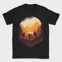 Tricou Barbati (Unisex) Imprimat digital direct in tesatura, bumbac premium 100%.