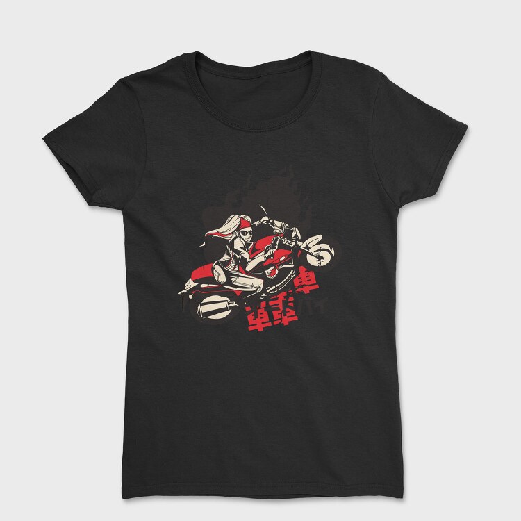 Motorcycle Girl, Tricou Femei