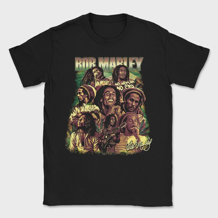 Bob Marley 4, Tricou Barbati (Unisex)