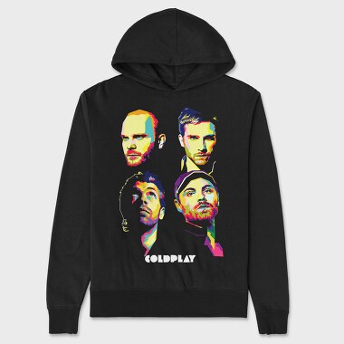 Coldplay 2, Hanorac Oversize Barbati (Unisex)