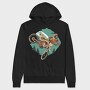 Motorcycle Winter, Hanorac Oversize Barbati (Unisex)