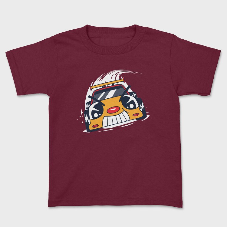 Race Car Cartoon, Tricou Copii