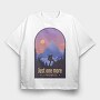 Just One More, Tricou Oversize Barbati (Unisex)