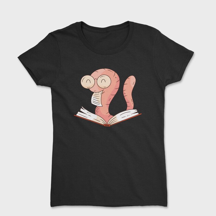 Reading Worm, Tricou Femei